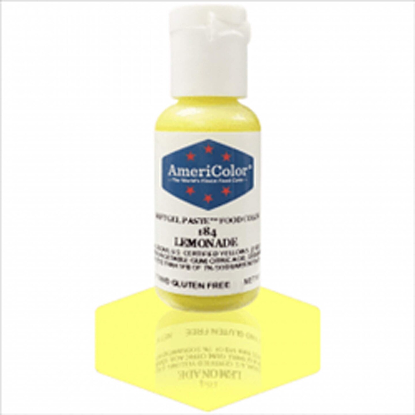 Lemonade Soft Gel Paste Food Color AmeriColor 184