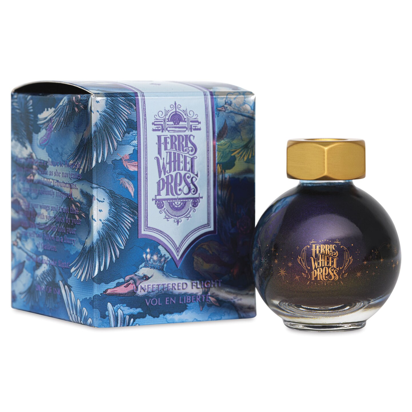 Ferris Wheel Press Ferritales Fountain Pen Ink - Unfettered Flight, 20 ml