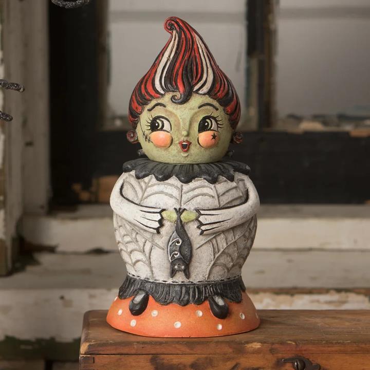 Bethany Lowe Bride Batty Spooks Jar - Thumbnail 5