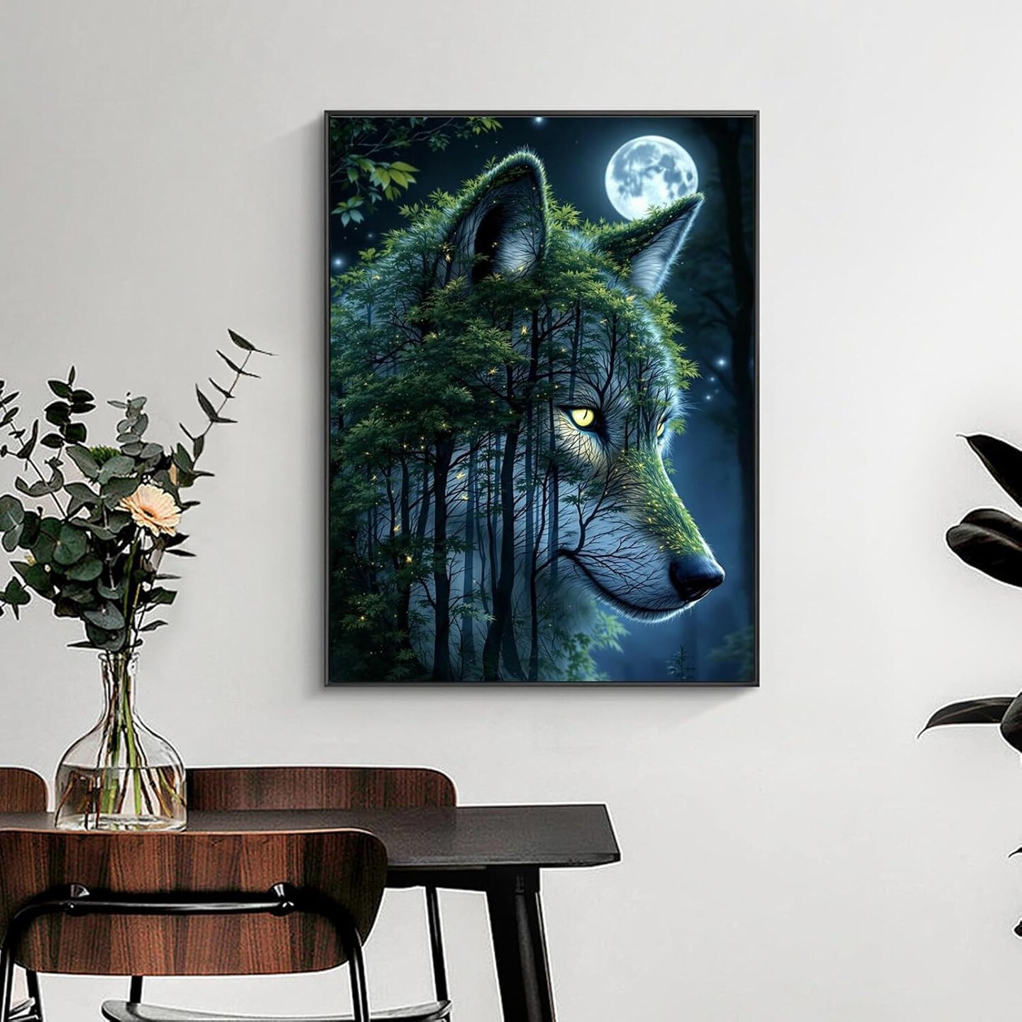 Wolf Diamond Art Kits for Adults