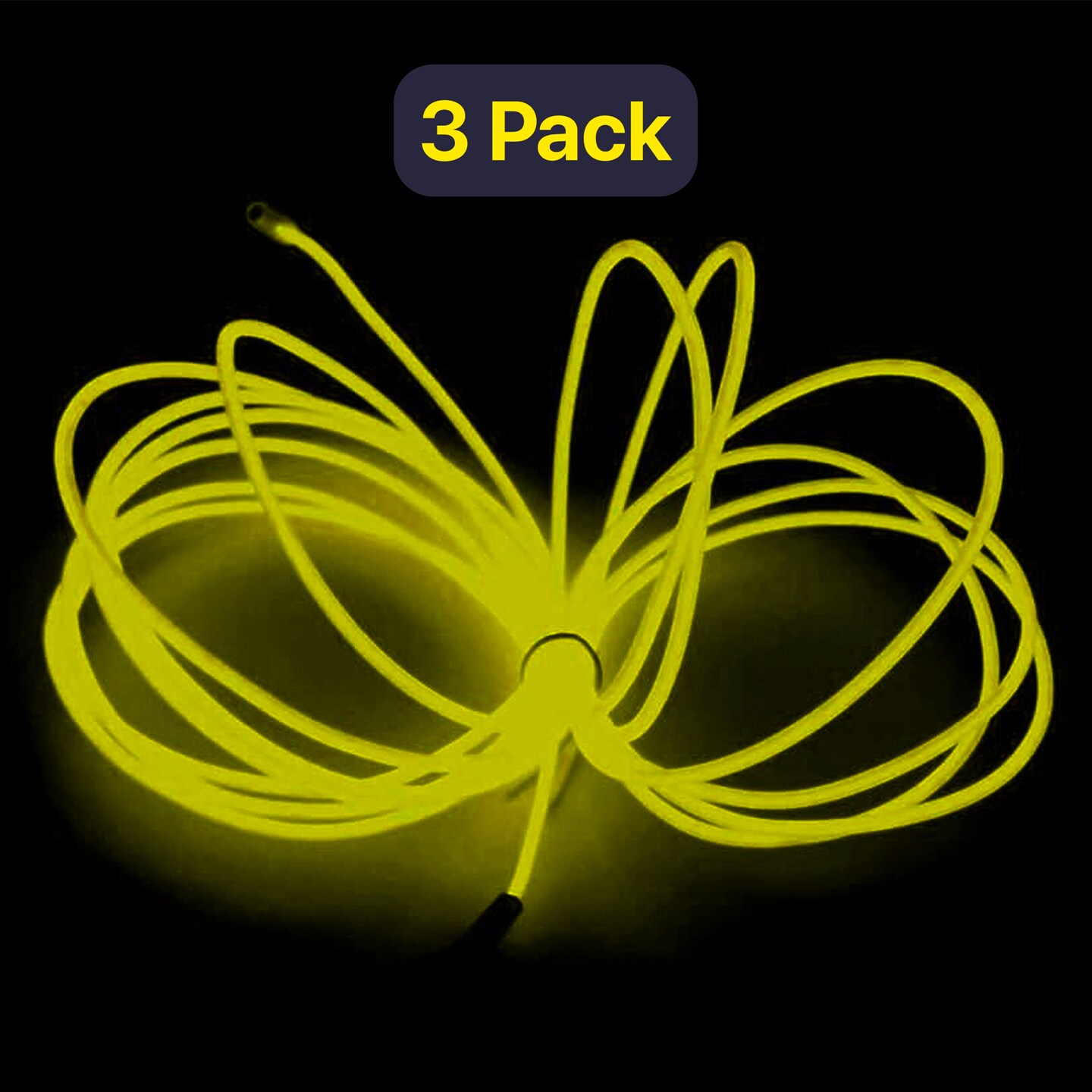 FlexiShine 6ft Neon Glow Wire &#x2014; Wearable &#x26; Fun