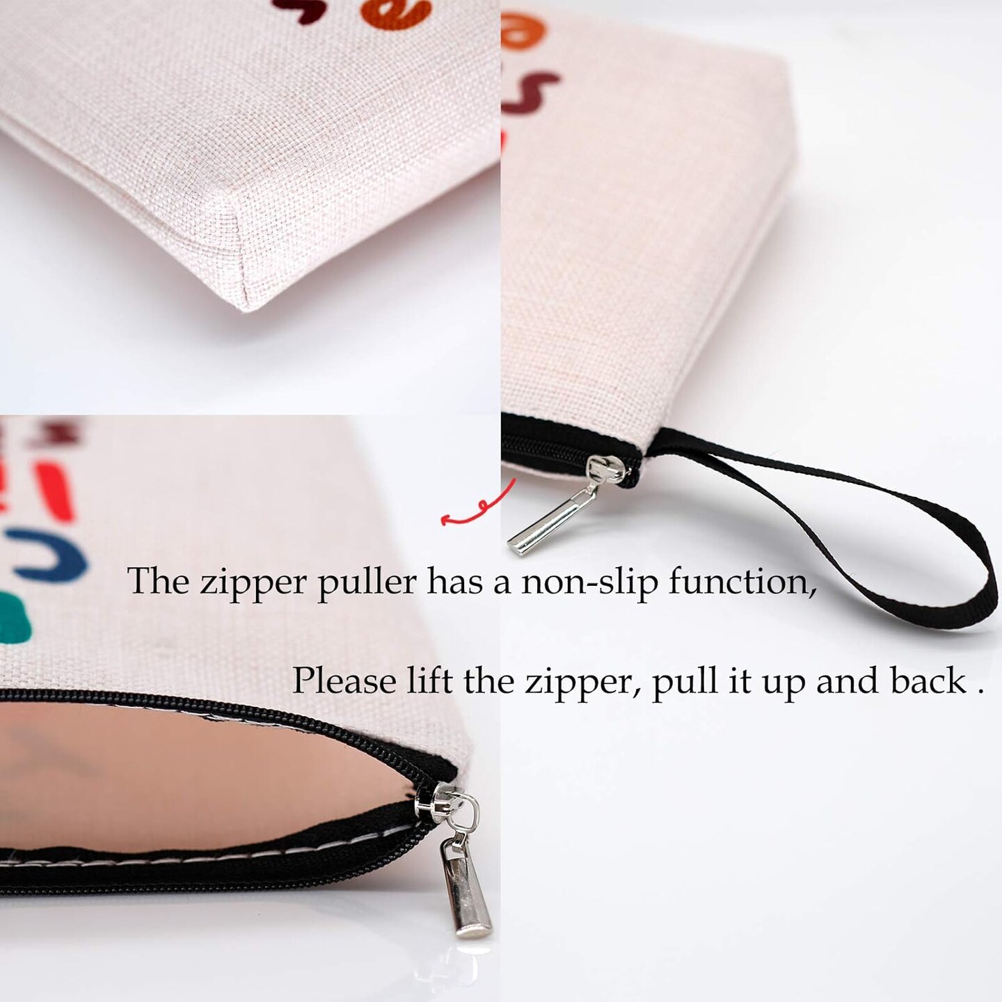 Knitting Gifts for Her, Birthday Gifts for Women Knitters Friends Crocheters Cosmetic Bag