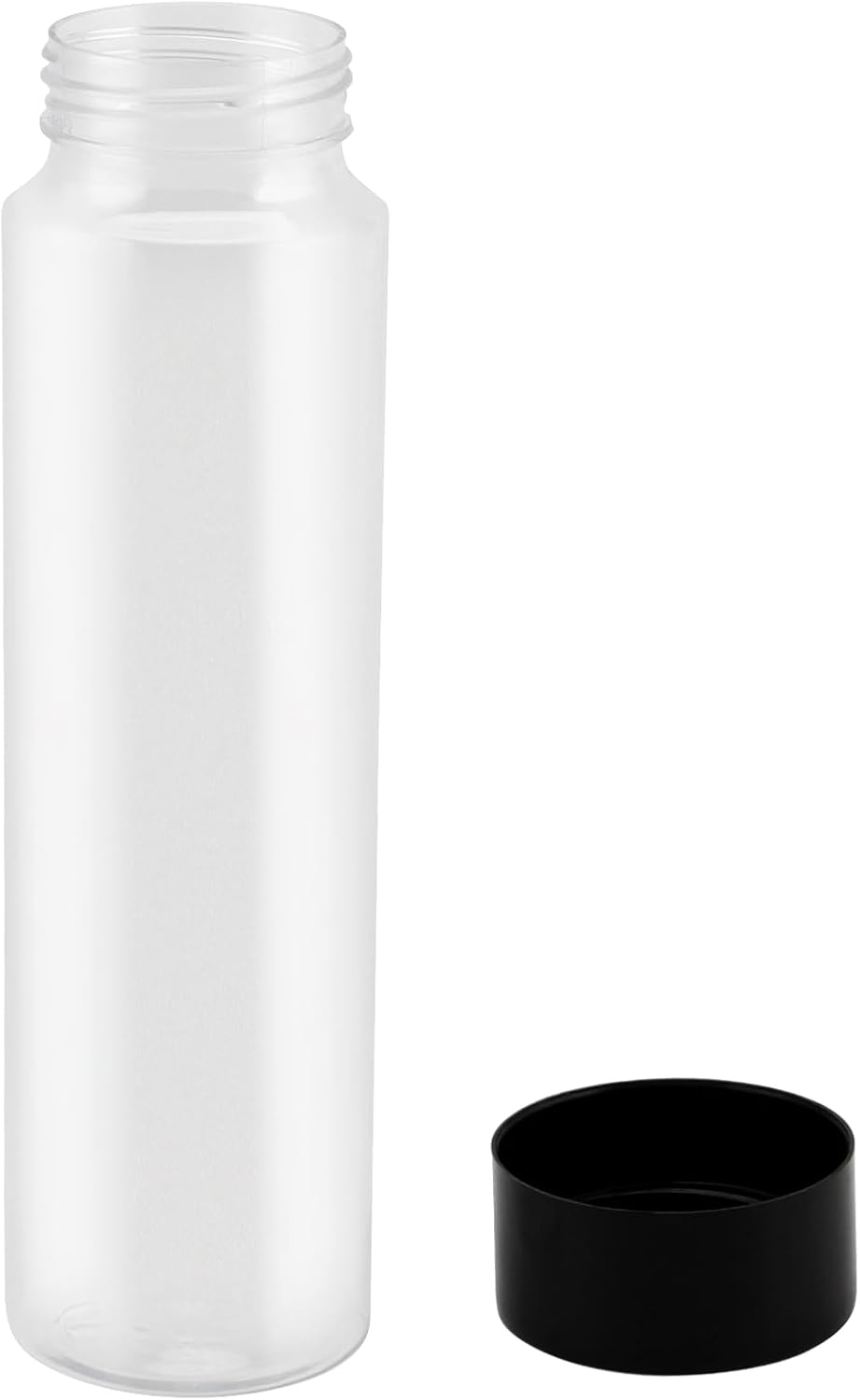 18 PCS 17 Oz Bulk Empty Sensory Bottles, Plastic Juice Bottles with Caps