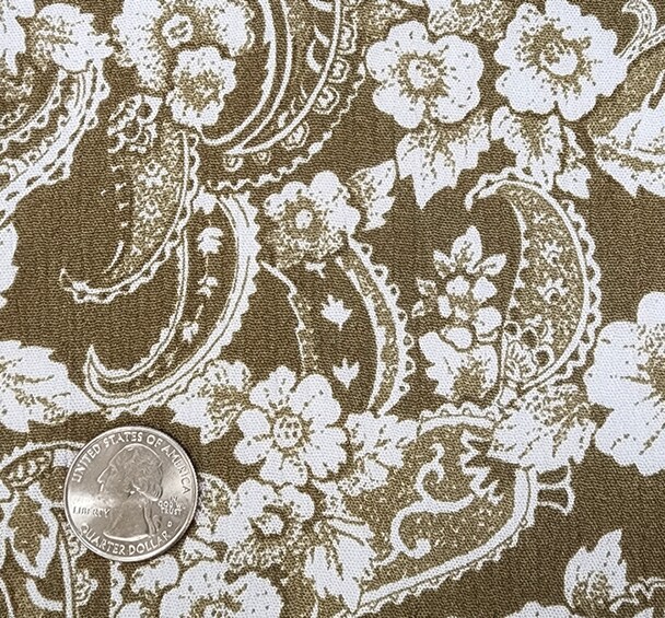 1 Yard Military Olive 100% Rayon Crinkle Fabric 50/52&#x22; Wide Lightweight Drapey Fashion Fabric