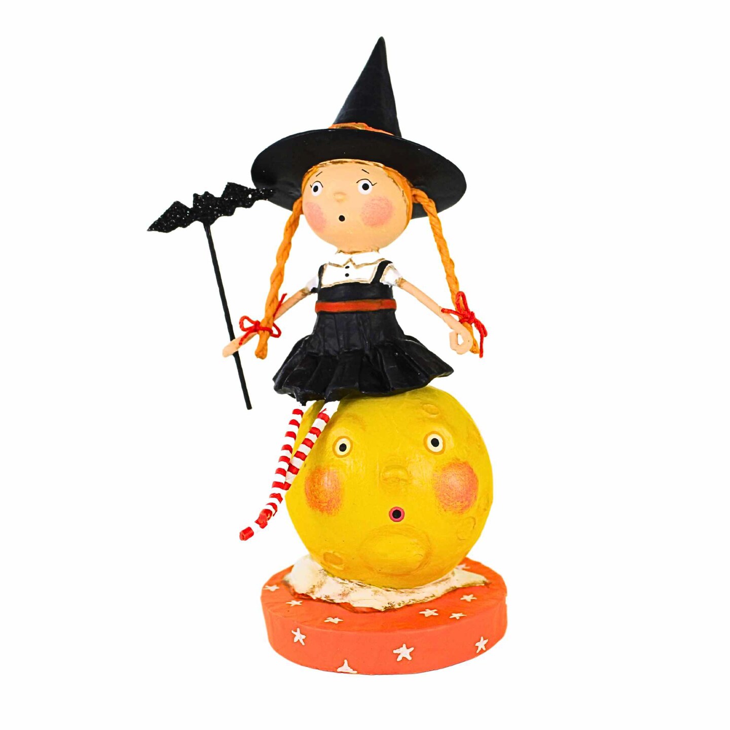 Pet Witch Hat For Halloween 2-Pack Mini Witch Hats For Pets & Dolls - Soft Halloween Costume Accessories For Cats & Dogs The Witches Pet
