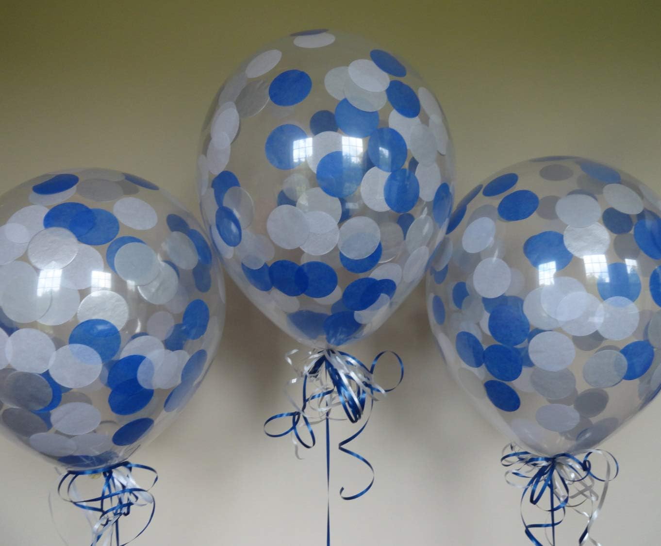 1 inch Tissue Paper Confetti 5000 pcs Circle Confetti Wedding &#x26; Birthday Party Decoration Royal Blue