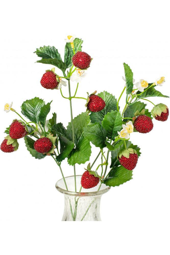 24&#x22; Strawberry Blossom Spray