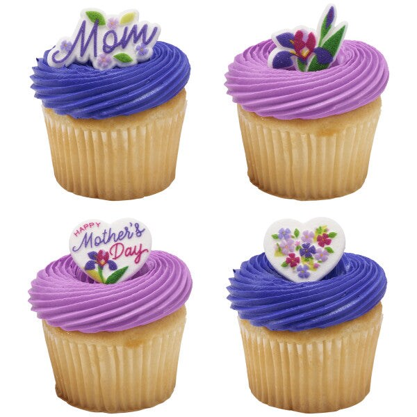 Mother&#x27;s Day Blooms Dec-Ons&#xAE; Decorations 12 ct