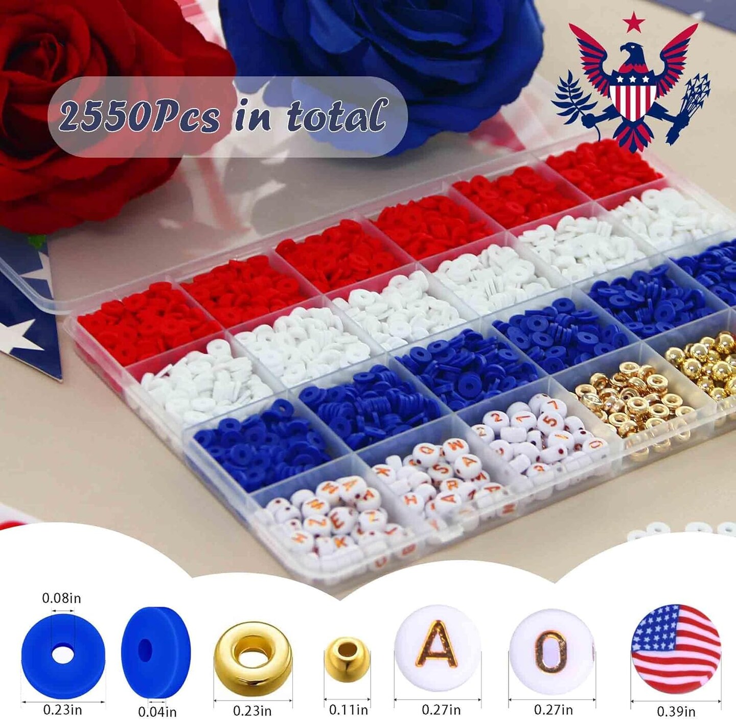 Clay Beads Bracelet Making Kit