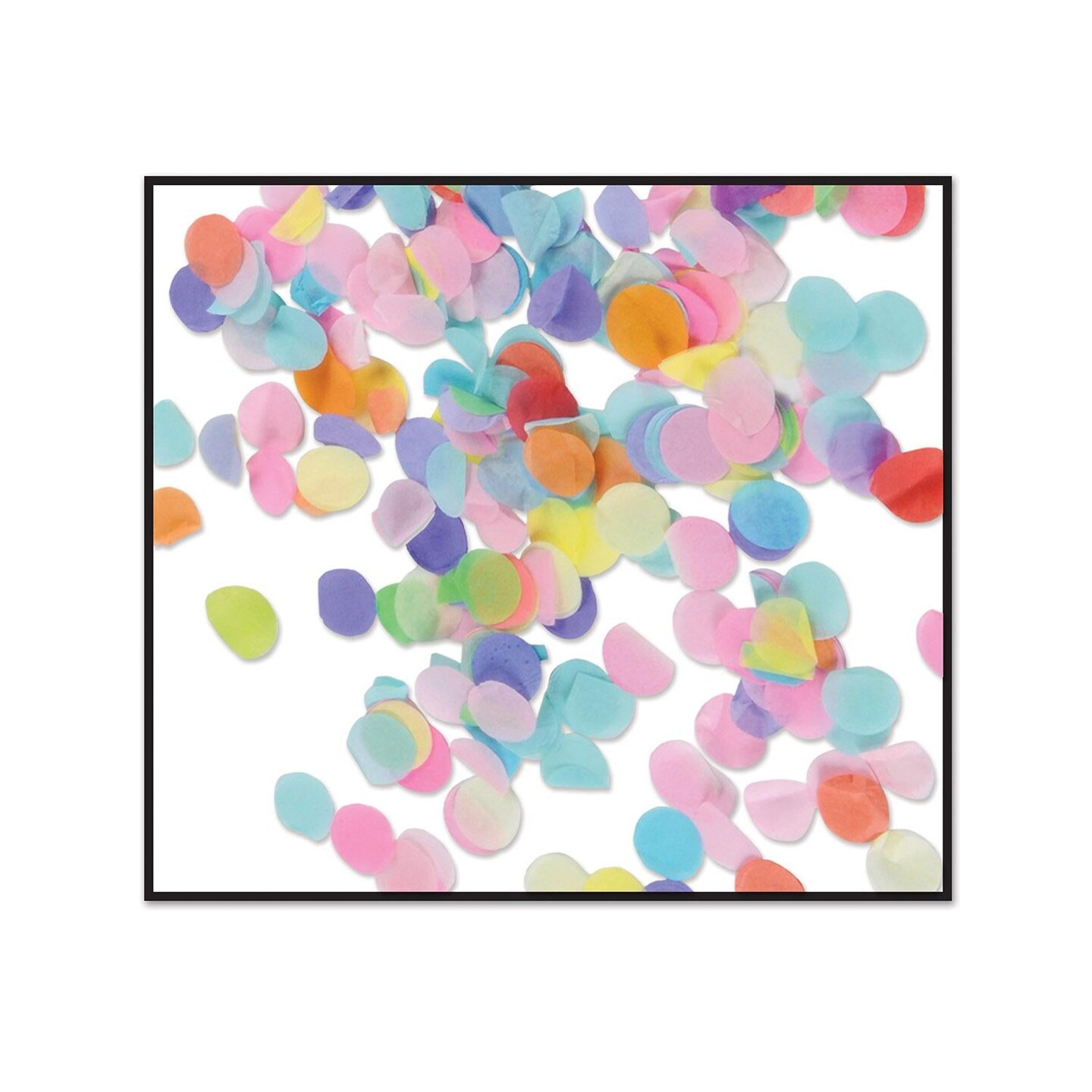 96 Pack Beistle Push Up Confetti Poppers - multi-color