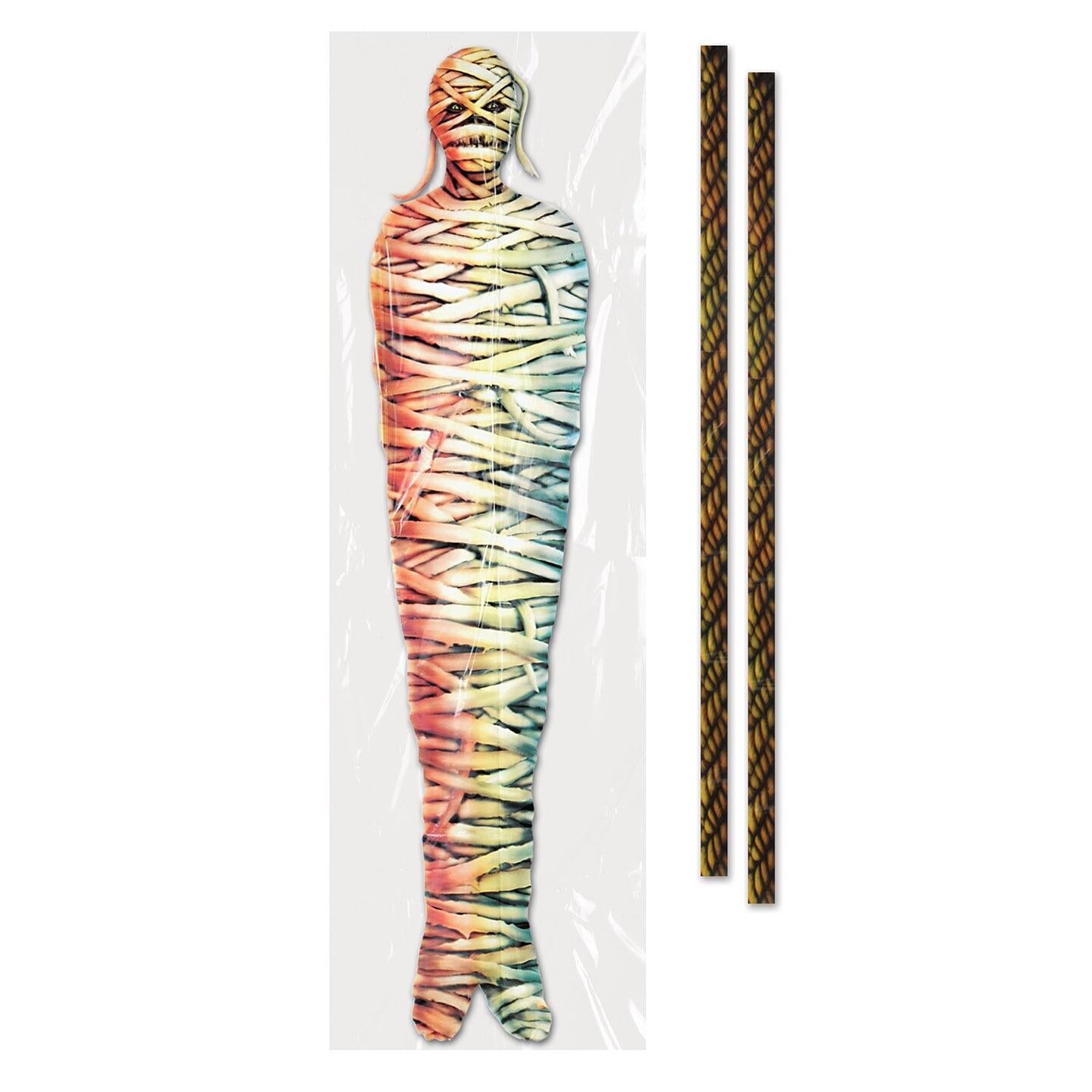 12 Pack Beistle Halloween Mummy Tree Wrap Decoration