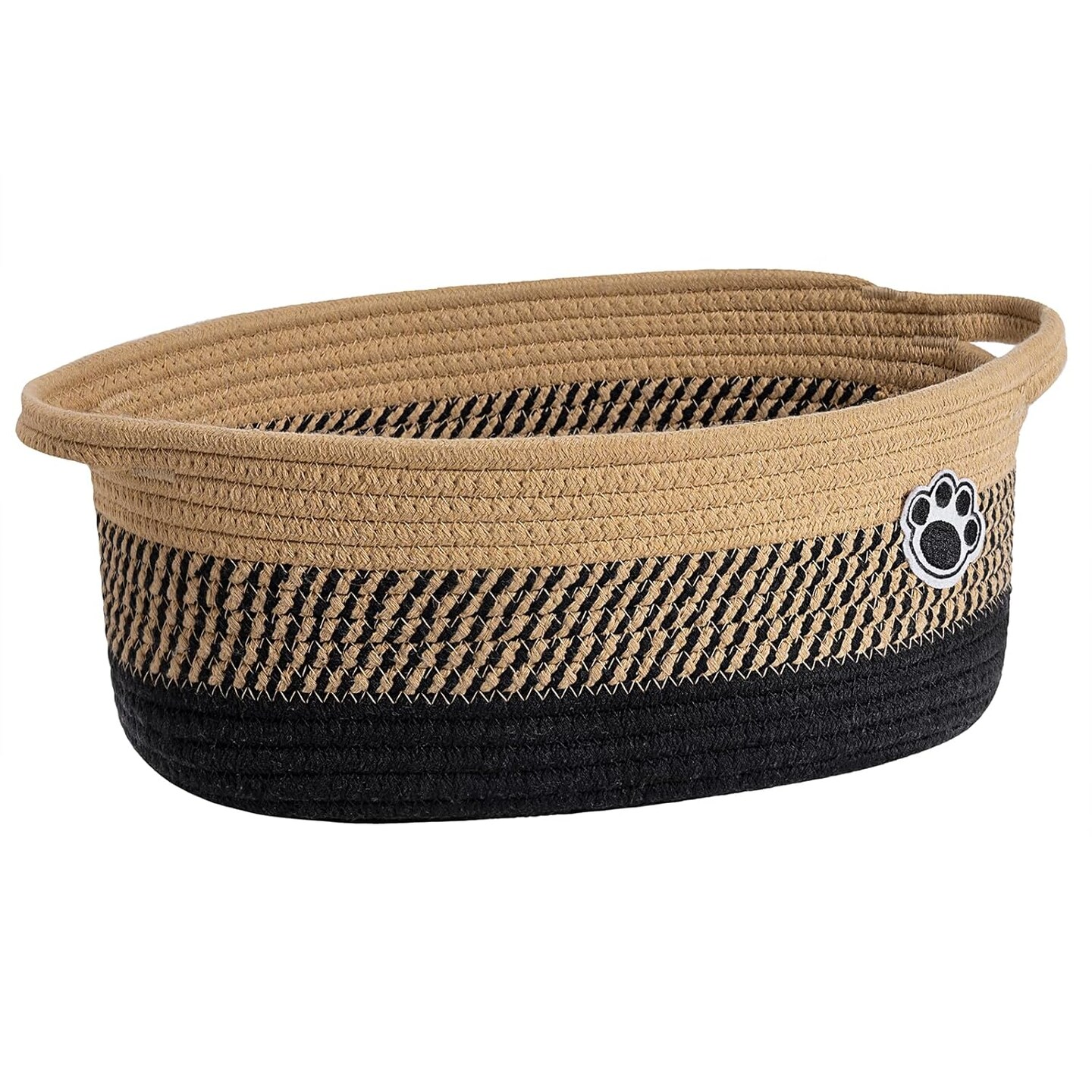 Storage Bin, Baby Basket for Gifting, Wicker Storage Basket for Dog, Cute Basket with Handles