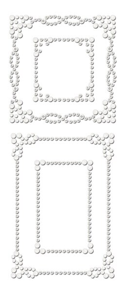 Say It In Crystals Frame 2 -