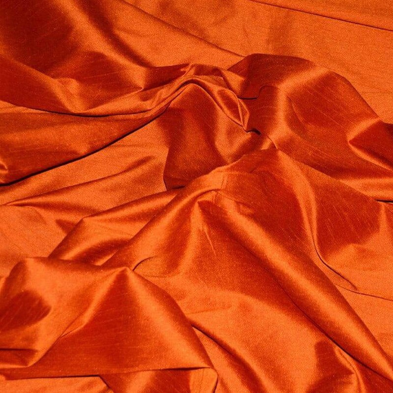 Polyester Silk Fabric Faux Silk Dupioni Fabric