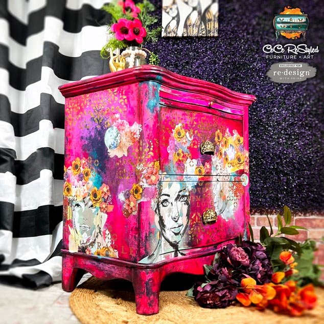 Decor Transfers&#xAE; 24x35 - Cece In Truth, Beauty - total sheet size 24&#x22;x35&#x22;, cut into 2 sheets