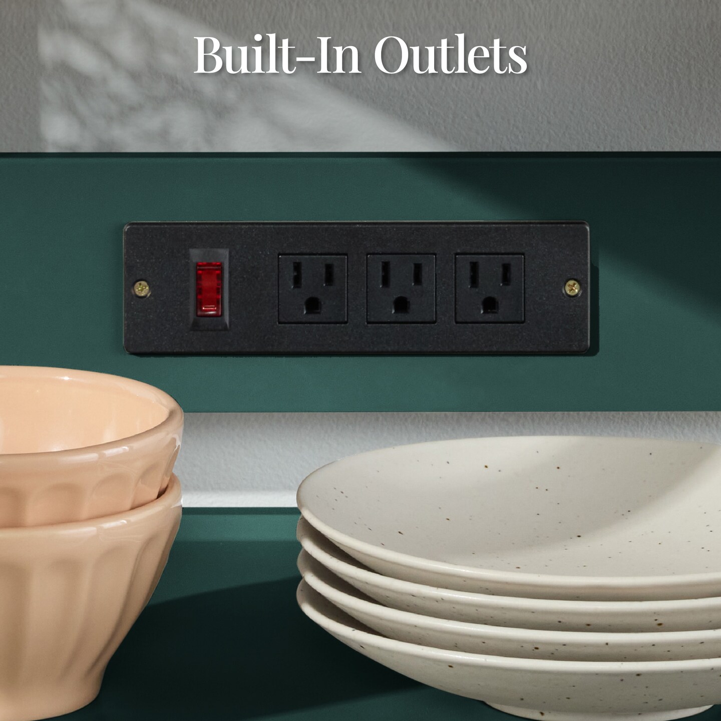 Best Choice Products Rolling Kitchen Island Cart, Cabinet W/ Drawer, Sliding Tray, Outlet, Wheels, Hooks