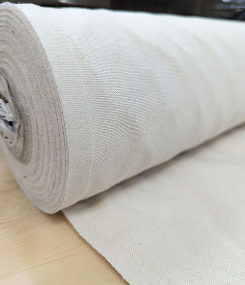 1 Yard Heavyweight Natural Cotton Canvas Fabric 10 oz 61/63&#x22; Wide Durable Upholstery &#x26; Craft Material