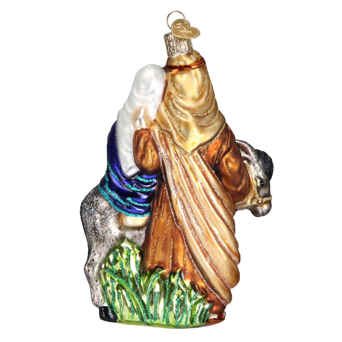 Old World Christmas: Flight To Egypt Hanging Ornament