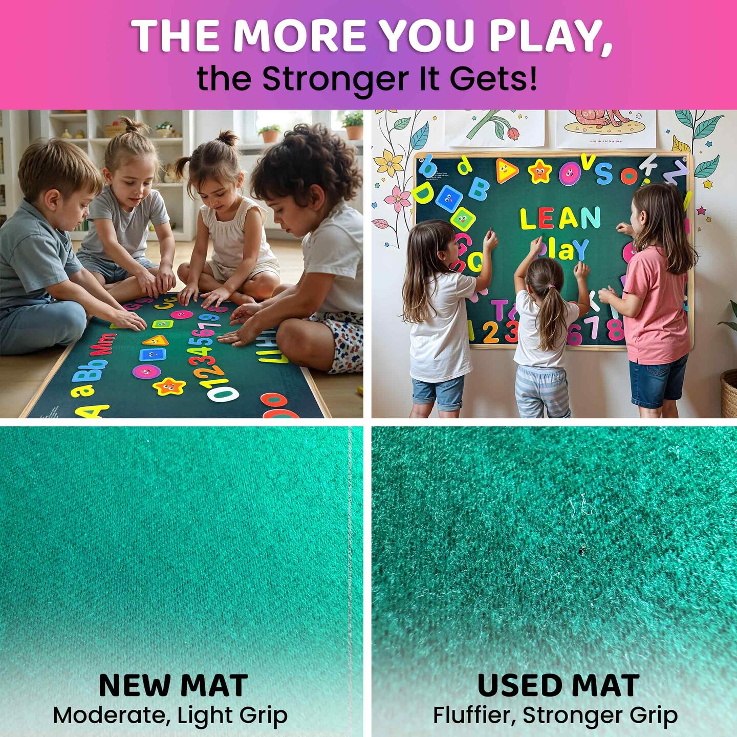 ABC Felt Board for Kids | Educational Flannel Toy