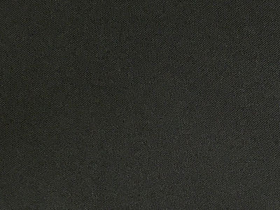 1 Yard Solid Black Polyester Poplin Smooth Fabric 58/59" Wide