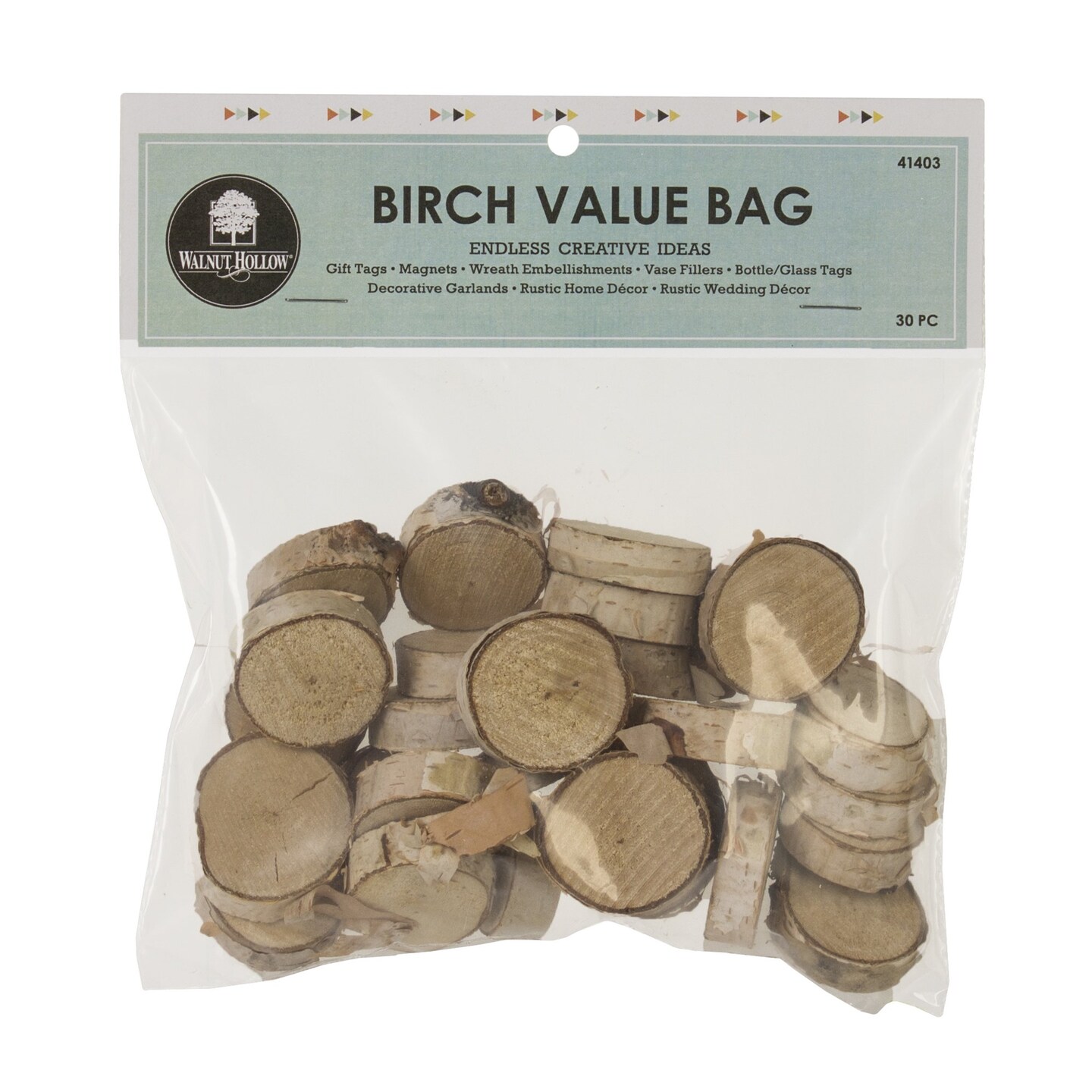Rustic Birch Bark Value Pack of 120 Pieces for Arts, Crafts and Decorations
