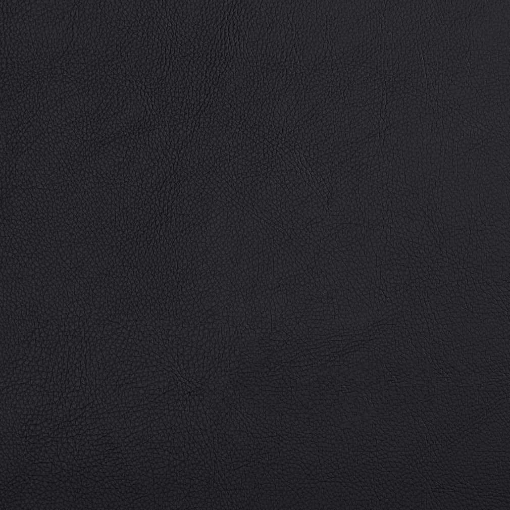 Black Performance Ink Resistant Pet Friendly Polyurethane Vinyl Upholstery Fabric by The Yard - SKU: Jenna Black