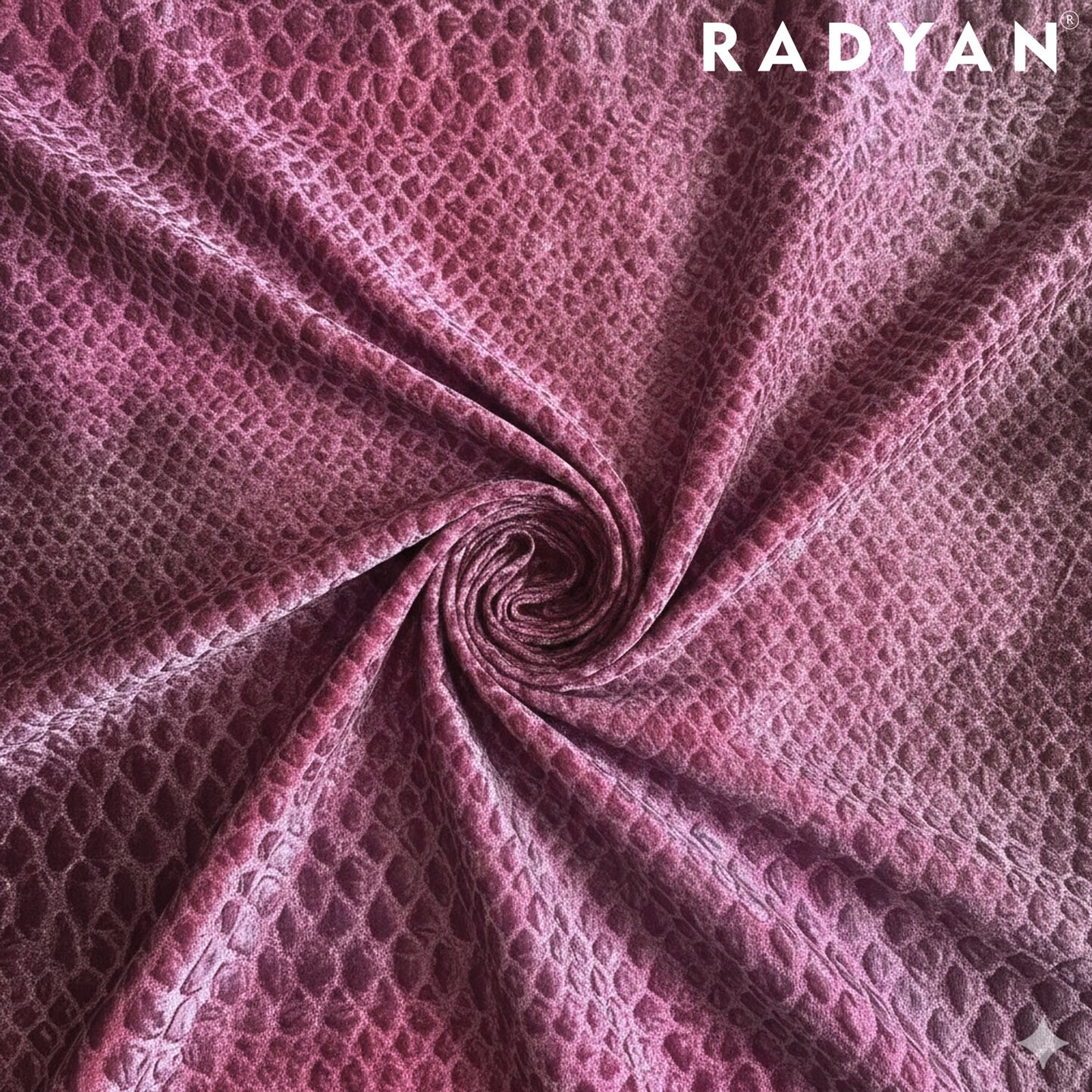 1 Yard Medusa Velvet Foil Fabric Glitter Dot 3D Print Spandex for Costumes, Dancewear & Cosplay 60" Wide by Spandex Palace