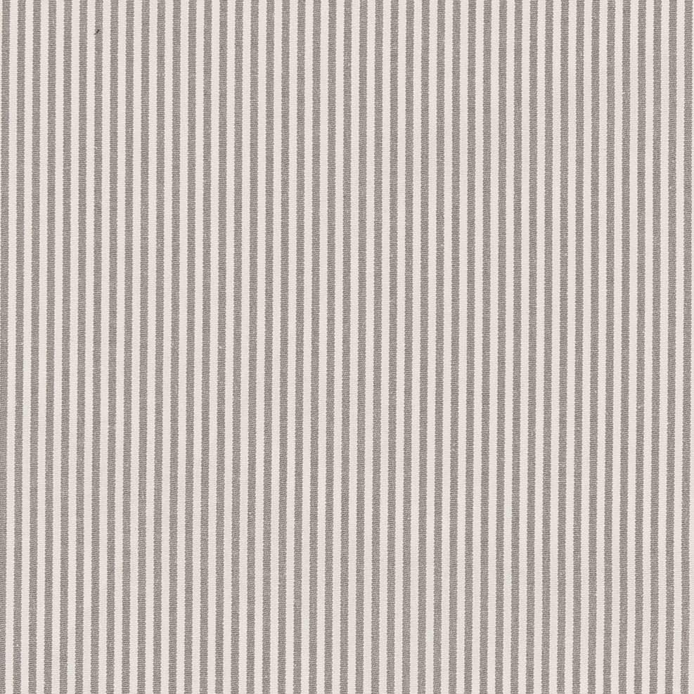 Grey Small Scale Stripe Woven Pattern Upholstery Fabric by The Yard - SKU: Mckinley Metal