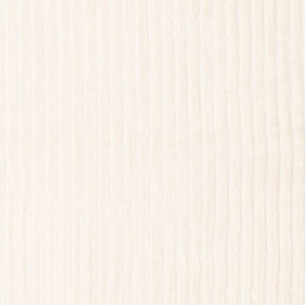 White Plain Small Scale Corduroy Chenille Upholstery Fabric by The Yard - SKU: Rosetta Cloud