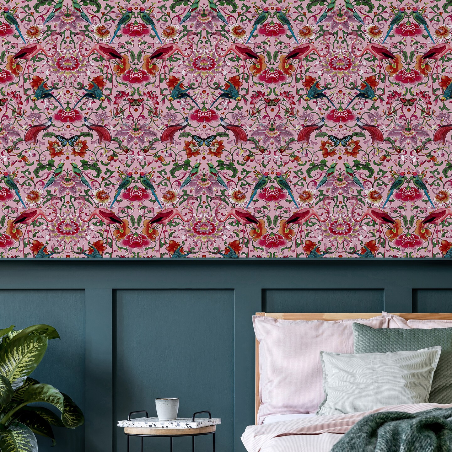 Transform Splendid Pink Peel &#x26; Stick Wallpaper