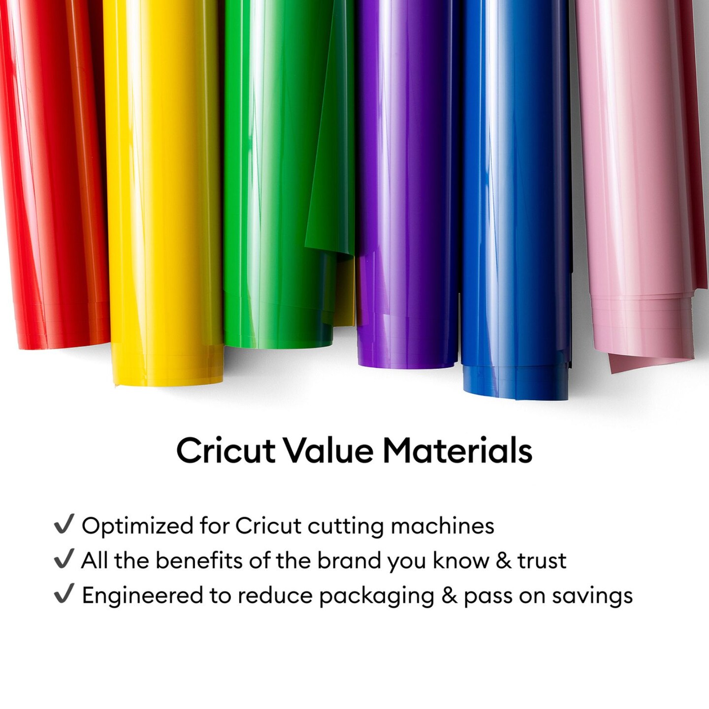 Cricut Value Iron-on - Rainbow Sampler - 12x12 in (10)