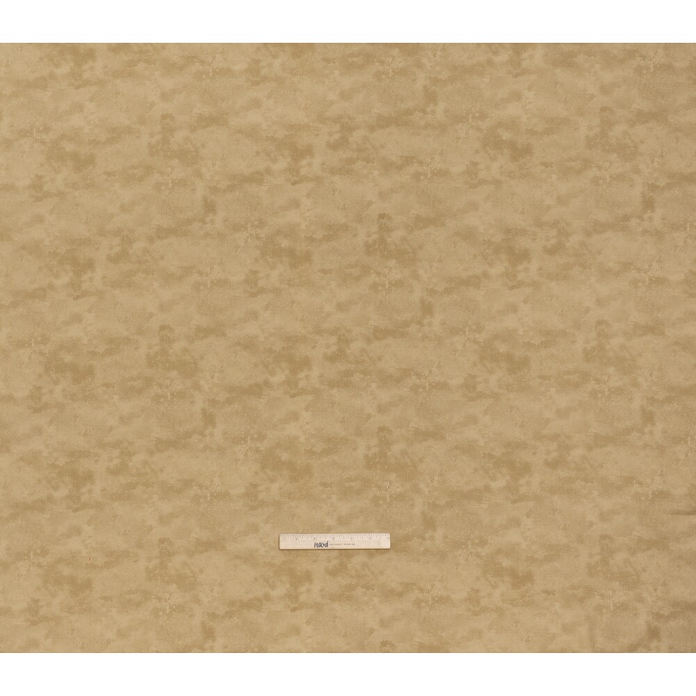 1 Yard Taupe Quilting Cotton Lightweight Abstract Beige 44 Inch Wide