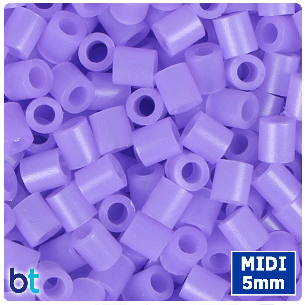 BeadTin Purple Glow 5mm Midi Fuse Beads (1000pcs)
