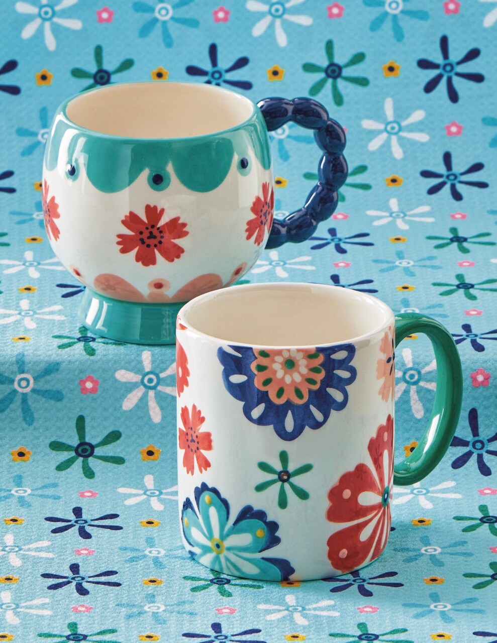 Plum & Post Earthenware Mug - Thumbnail 2