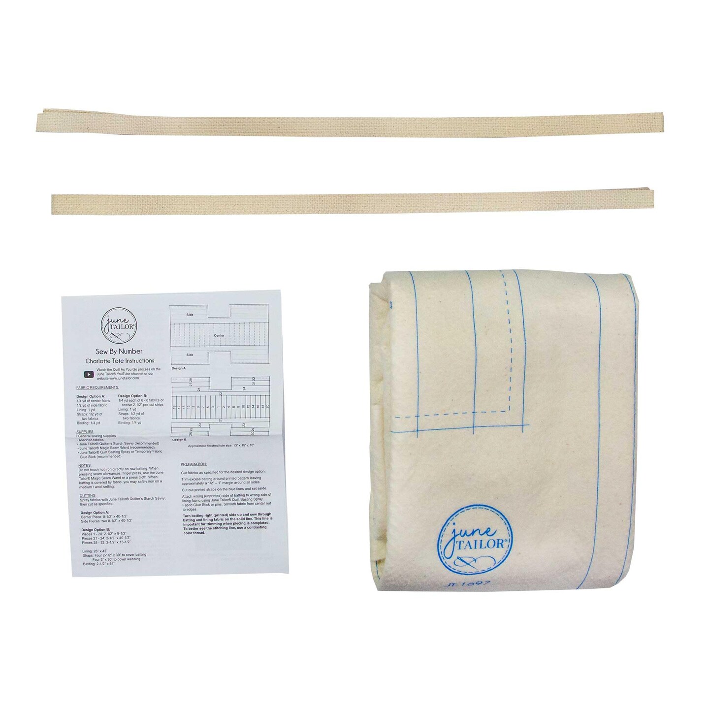 Table Runner &#x26; Placemat Quilt-As-You-Go Kits Bundle