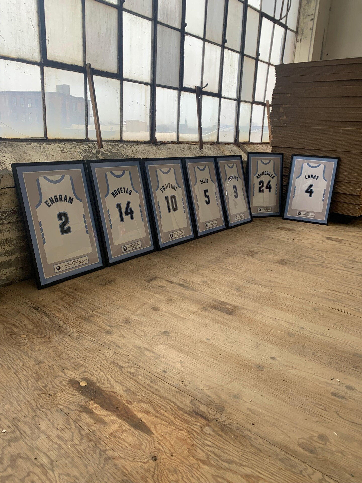 Jersey Framed Picture Print Senior Night Basketball Softball Baseball
