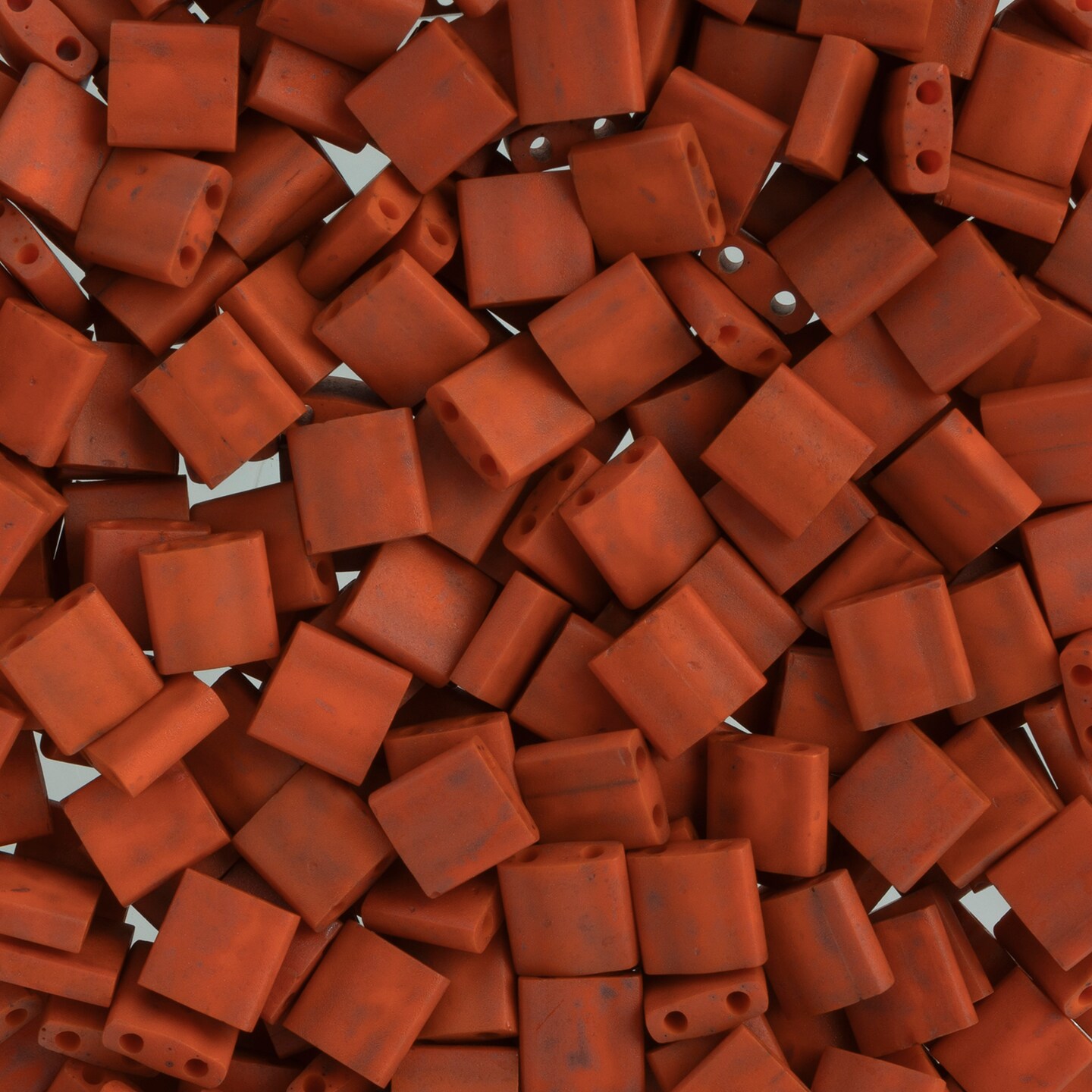Miyuki Tila 5mm Opaque Matte Glass Beads, 5.2g