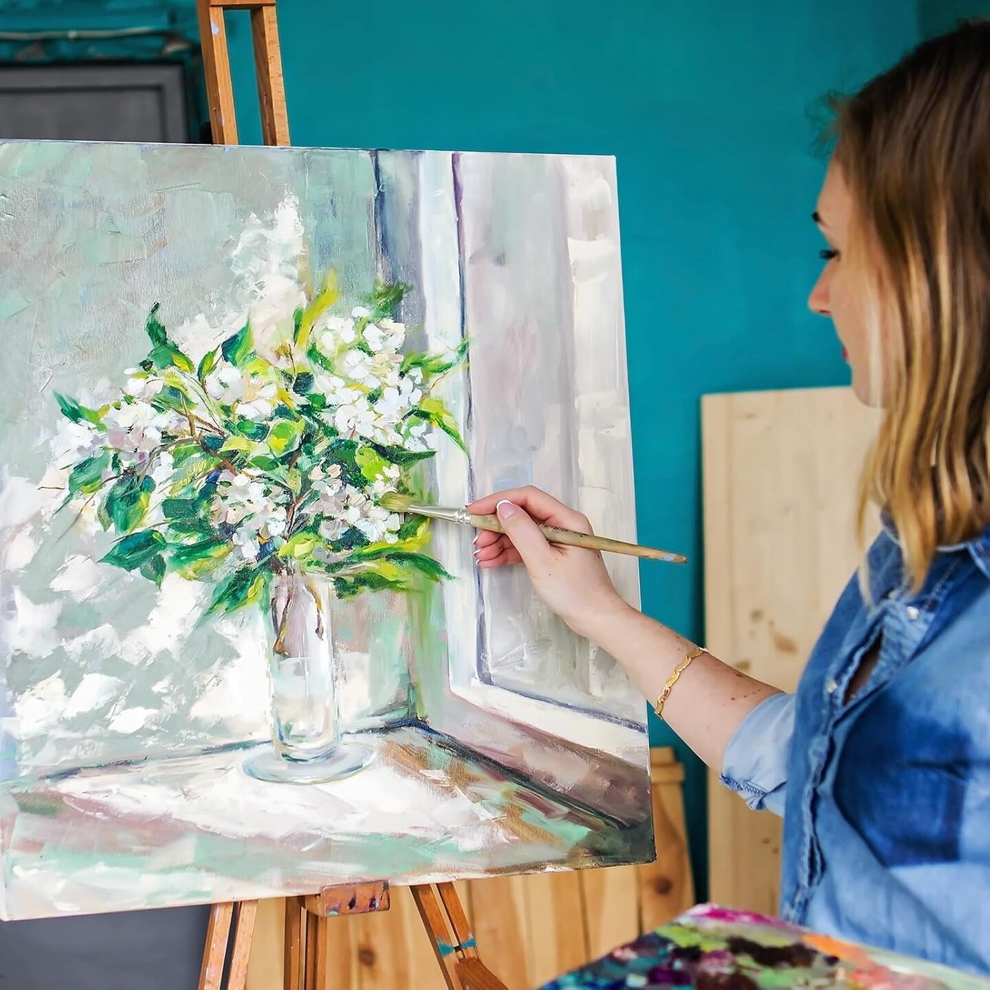 Canvas Boards for Painting 8x10, 26 Pack Canvases Primed Acid Free Blank Canvas Panels for Classroom and Parties