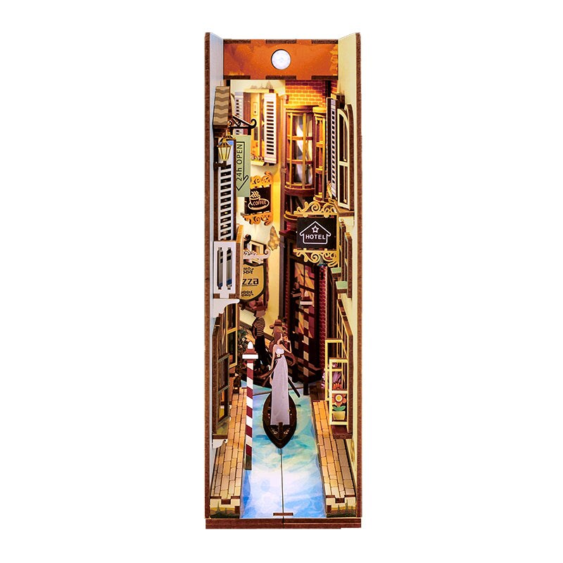 DIY Miniature Book Nook Kit | Travel in Venice