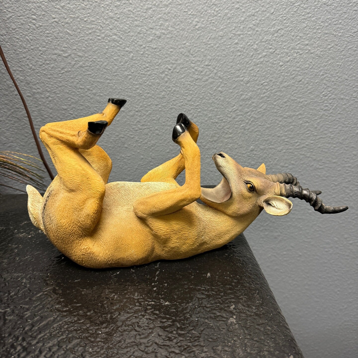 Gazelle Wine Bottle Holder Statue