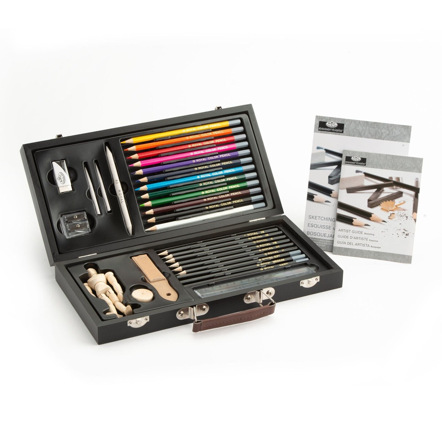 RSET-DS3000 | Essentials&#x2122; 32pc Sketching &#x26; Drawing Travel Art Set