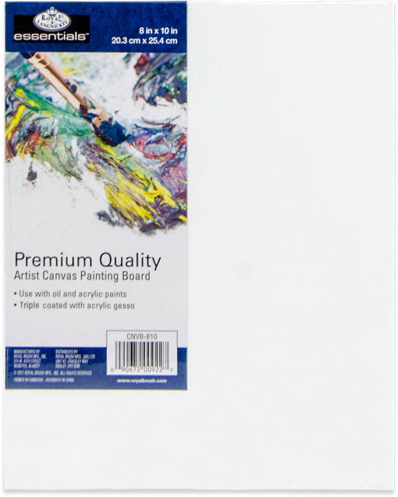 CNVB-810 | 8&#x22; x 10&#x22; Canvas Board