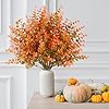 Artificial Eucalyptus Fall Plant Fake Bushes Boxwood Shrubs Outdoor