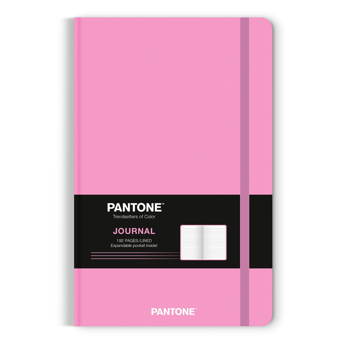Pantone OFFICIAL Lilac | 5.25 x 8.25 Inch Lined Compact Journal | Non-Dated | BrownTrout | Planning Stationery Diary