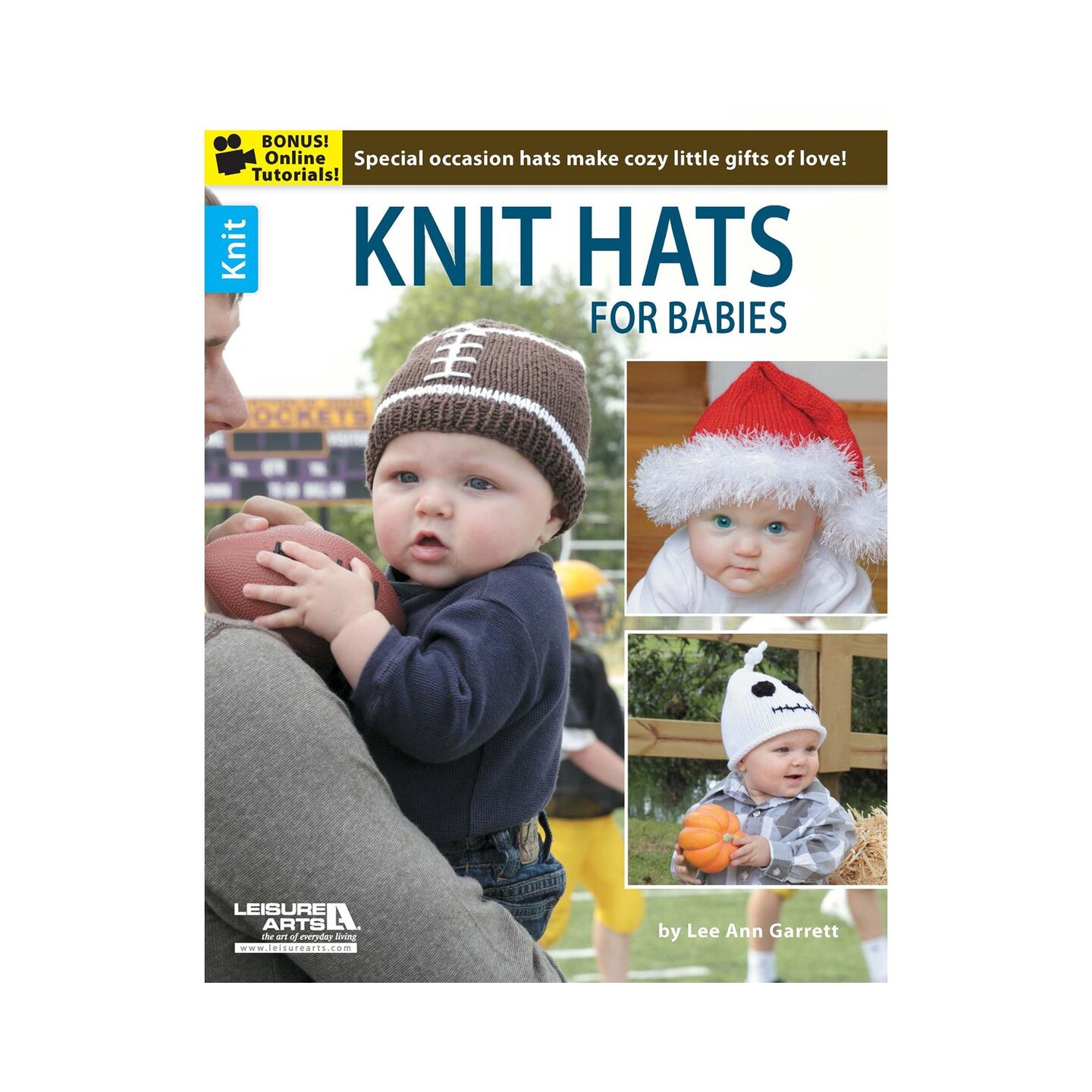Leisure Arts Knit Hats For Babies Knitting Book | Michaels