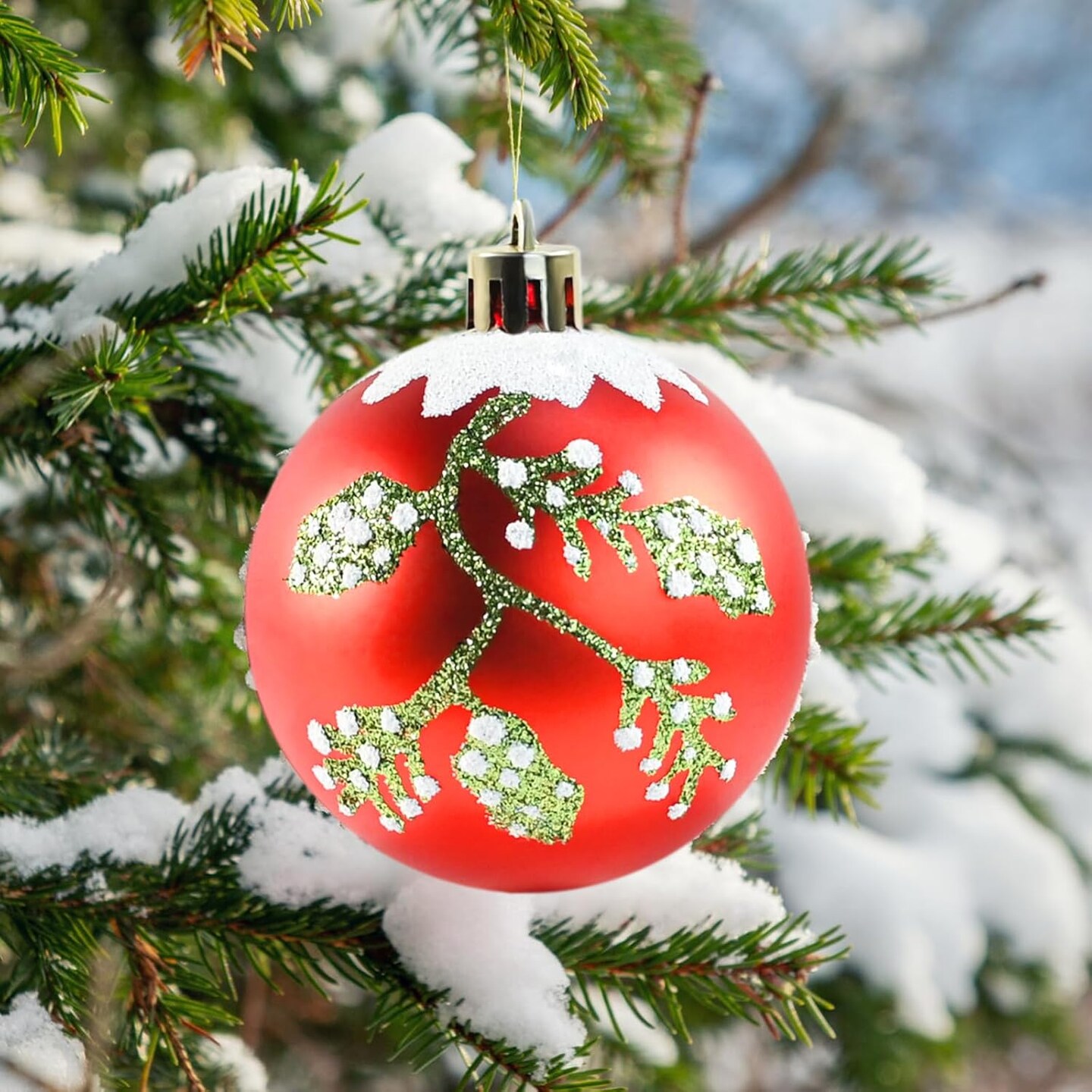 16PCS Christmas Balls Ornaments
