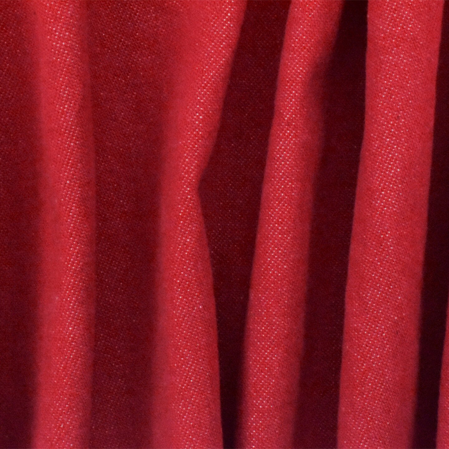 Red 12 oz Famous Maker Stone Washed Cotton Japanese Denim Fabric By the Yard