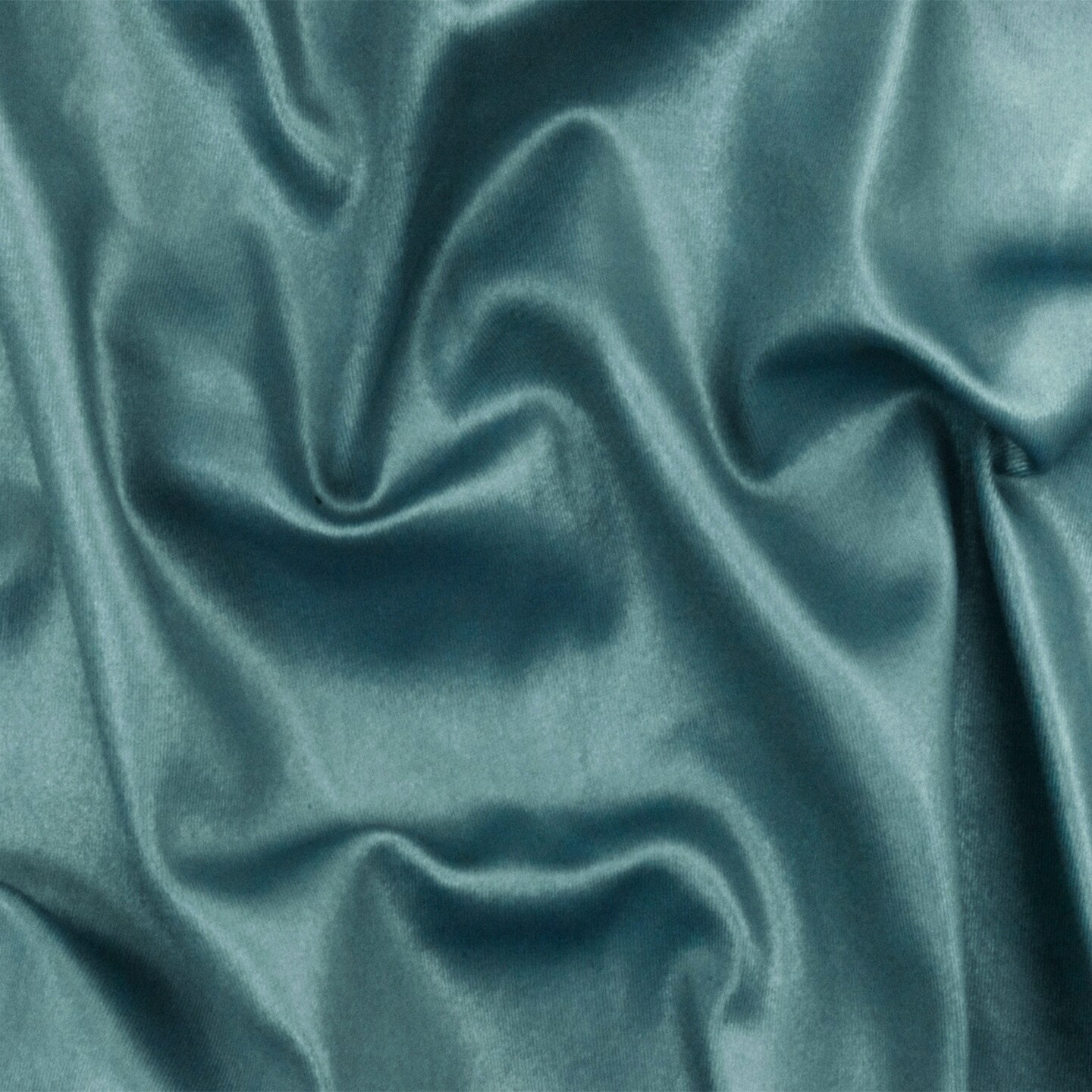 Vintage Teal Famous Maker Stretch Satin Tricot Swimwear Fabric By the Yard