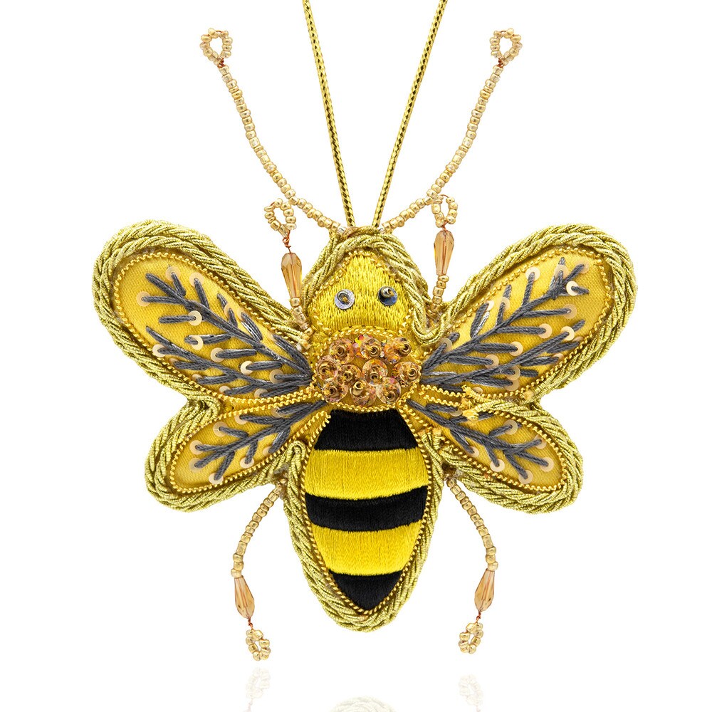 Gloria Duchin Oh Christmas Bee Ornament