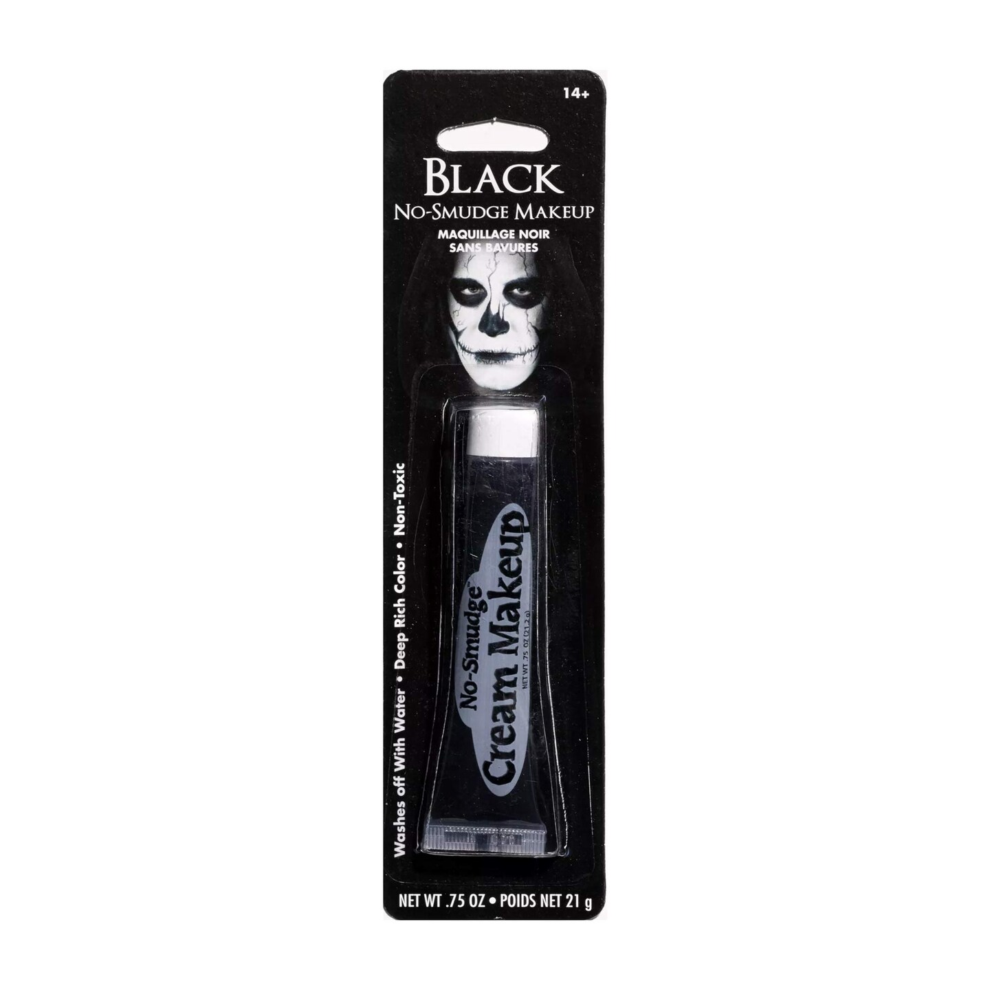 No Smear Black Makeup Smudge-Proof, Long-Lasting Black Face &#x26; Body Paint